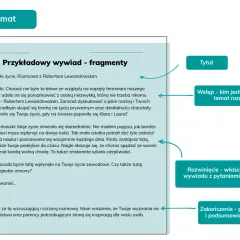 Fragment wywiadu z Robertem Lewandowskim. Rozmowa dotyczy życia prywatnego i rodzicielstwa, a nie tylko kariery sportowej.