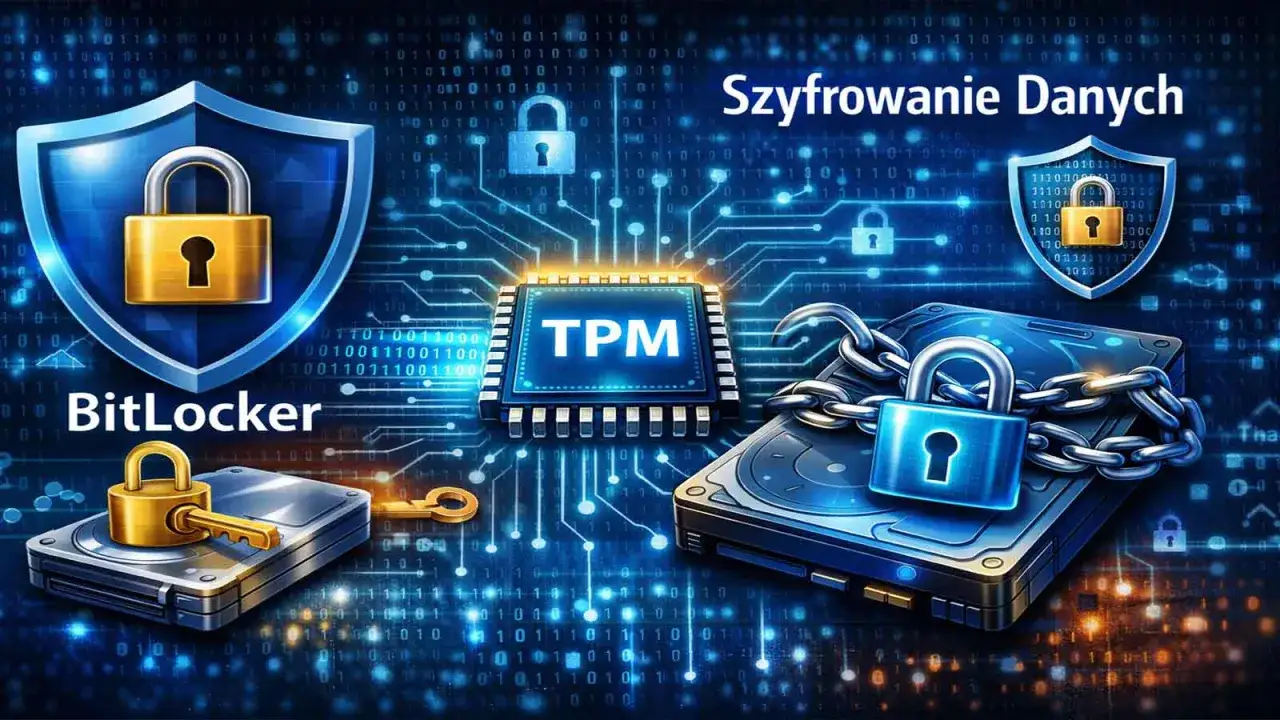 TPM chroni dane, BitLocker szyfruje dysk. Zabezpiecz swoją prywatność!